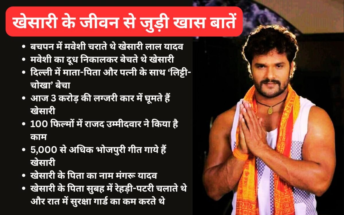 25 करोड़ की संपत्ति के मालिक हैं भोजपुरी अभिनेता-गायक खेसारी, छपरा से राजद प्रत्याशी ने किया खुलासा 3 खेसरी लाल यादव नेटवर्थ छपरा विधानसभा राजद बिहार चुनाव 2025