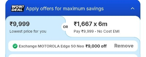 9,999 रुपये में उपलब्ध है Realme 14 Pro, फ्लिपकार्ट पुराने फोन 3 के बदले दे रहा है जबरदस्त एक्सचेंज ऑफर छवि 222