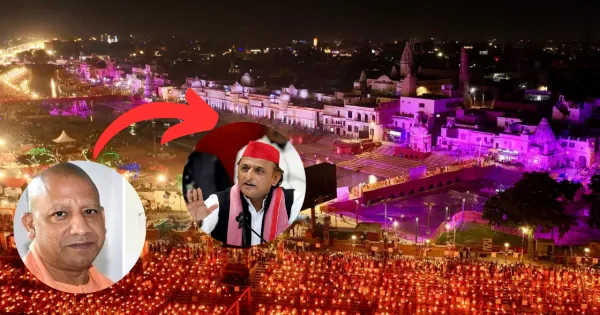 सीएम योगी का अखिलेश पर पलटवार, कहा- '26 लाख से ज्यादा दीयों की रोशनी बेचैनी पैदा कर रही है'

