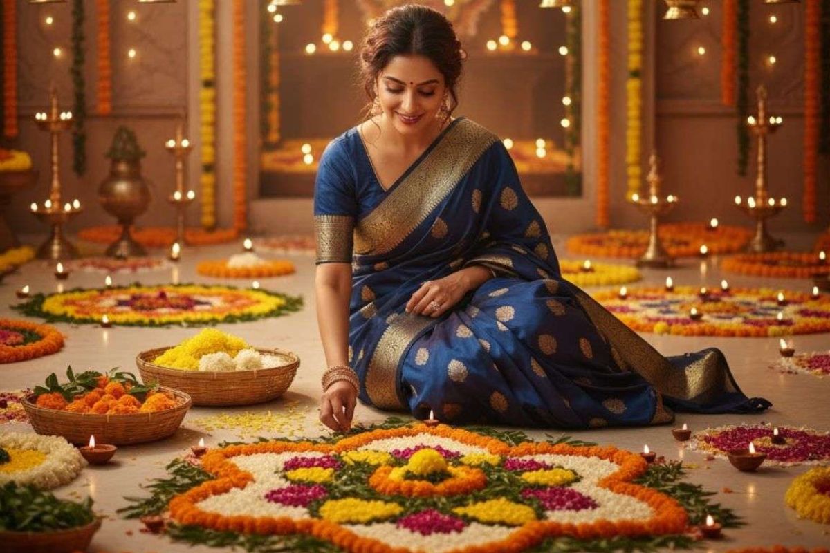 अगर आप इस दिवाली सोशल मीडिया पर तहलका मचाना चाहते हैं तो जेमिनी नैनो बनाना के इन सुझावों को आज़माएं। जेमिनी एआई दिवाली चित्र संकेत

