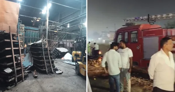 बरेली: बहेड़ी में इलेक्ट्रॉनिक्स की दुकान और फरीदपुर में सनमिका फैक्ट्री में आग लग गई.

