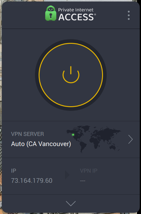 PIA Windows app