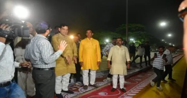 छठ महापर्व 2025: नगर विकास मंत्री ने लक्ष्मण मेला घाट का किया निरीक्षण, छठ पर्व की तैयारियों को परखा.

