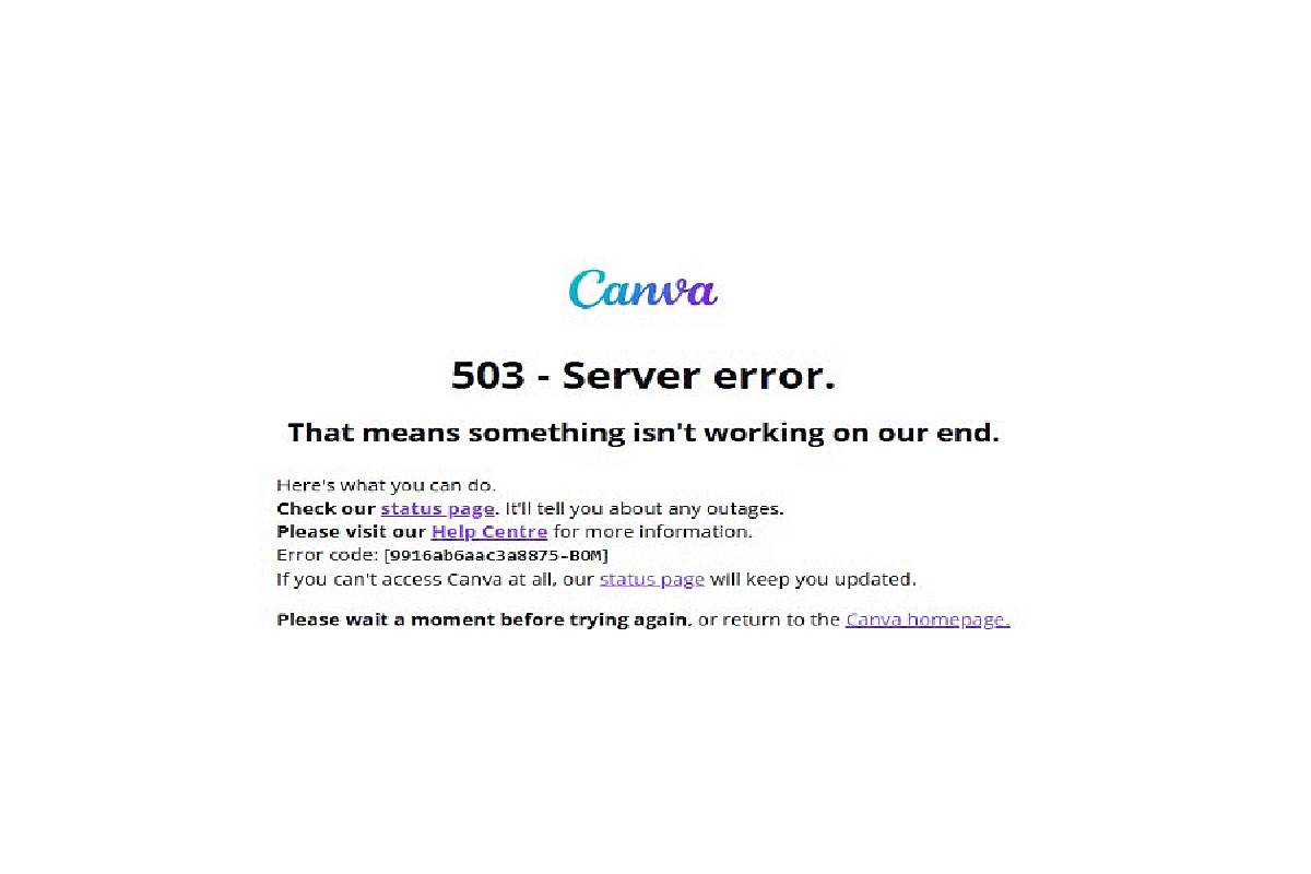 Canva डाउन: Canva ठप, यूजर्स परेशान, नहीं कर पा रहे इमेज डाउनलोड

