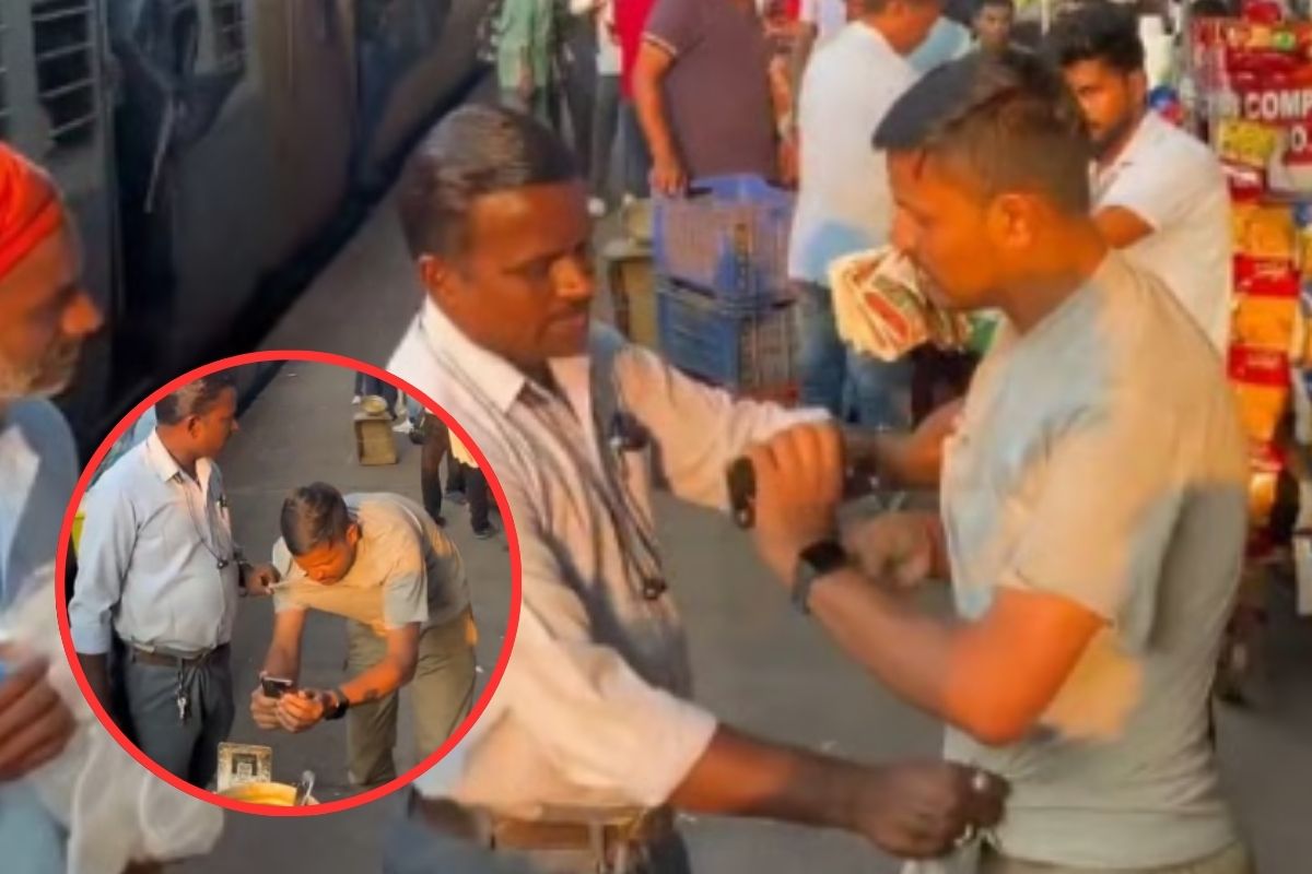Viral Video: PhonePe फेल होने के बाद यात्री ने समोसे के बदले दी स्मार्टवॉच, ट्रेन खुलने से डर गया

