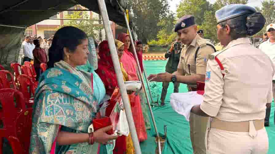 नई पुलिस लाइन में पुलिस स्मृति दिवस पर शहीद

