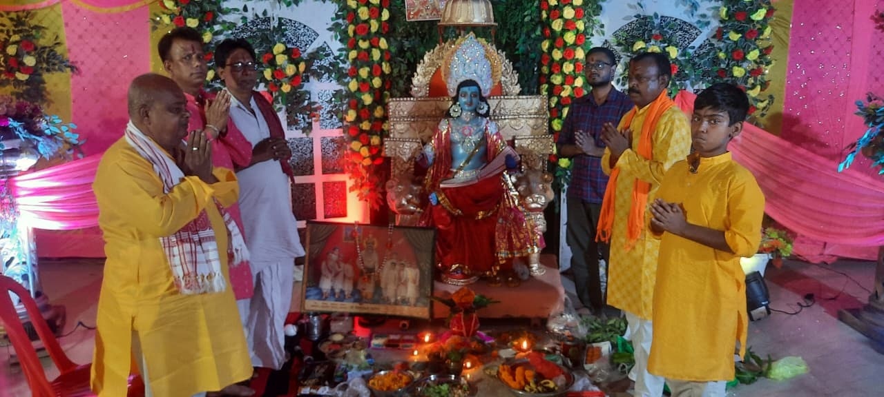 बोकारो समाचार : जग-जग भक्ति भाव से पूजे गये चित्रगुप्त

