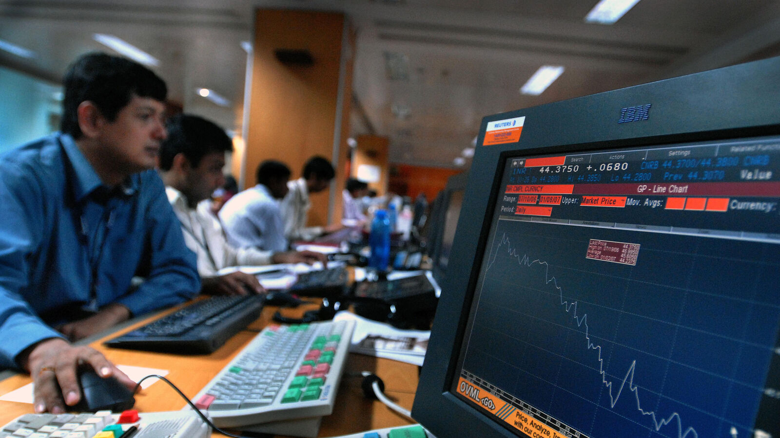 Experts believe the Indian stock market may give healthy returns in Samvat 2082. Photographer: Abhijit Bhatlekar/Bloomberg News
