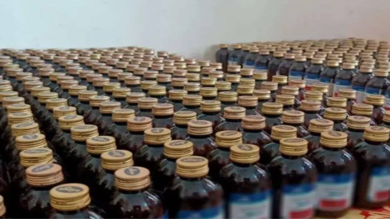 Rewa police seized banned Corex cough syrup