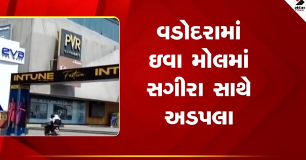 वड़ोदरा समाचार: मांजलपुर में ईवा मोल्ना का स्टाफ सगीरा के साथ अश्लील हरकतें करता नजर आया।

