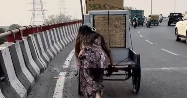 वायरल वीडियो: गर्मी में रेहड़ी-पटरी वाले रिक्शा चालक की मदद कर महिला ने जीता लोगों का दिल

