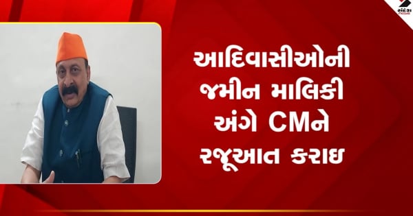 विधायक मोहन ढोडिया ने मुख्यमंत्री को दिया ज्ञापन, आदिवासियों को नहीं मिलता जमीन का स्वतंत्र मालिकाना हक, देखें वीडियो

