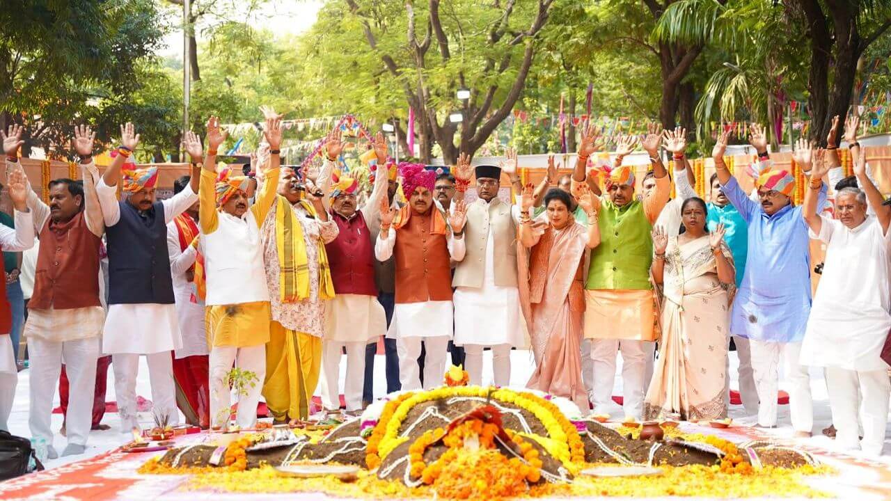 CM Dr Mohan Yadav Govardhan Puja